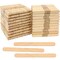 CraftySticks Colored Wood Craft Sticks 4.5 Inch, Red Orange Yellow Green Blue Purple White Black Pink Brown Popsicle Sticks
